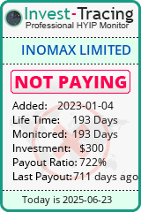 Monitored by Invest-Tracing.com HYIP Monitor-Invest-Tracing.com