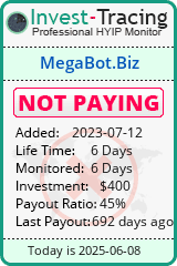 Monitored by Invest-Tracing.com HYIP Monitor-Invest-Tracing.com