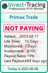 Monitored by Invest-Tracing.com HYIP Monitor-Invest-Tracing.com