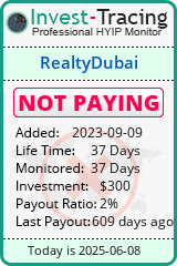 Monitored by Invest-Tracing.com HYIP Monitor-Invest-Tracing.com
