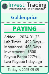 Monitored by Invest-Tracing.com HYIP Monitor-Invest-Tracing.com