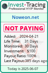 Monitored by Invest-Tracing.com HYIP Monitor-Invest-Tracing.com