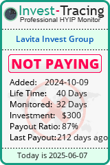 Monitored by Invest-Tracing.com HYIP Monitor-Invest-Tracing.com
