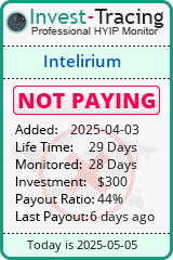 Monitored by Invest-Tracing.com HYIP Monitor-Invest-Tracing.com
