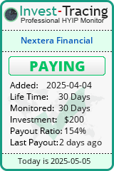 Monitored by Invest-Tracing.com HYIP Monitor-Invest-Tracing.com