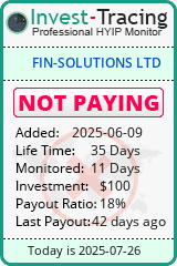 Monitored by Invest-Tracing.com HYIP Monitor-Invest-Tracing.com