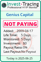 Monitored by Invest-Tracing.com HYIP Monitor-Invest-Tracing.com