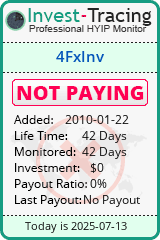 Monitored by Invest-Tracing.com HYIP Monitor-Invest-Tracing.com