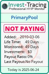 Monitored by Invest-Tracing.com HYIP Monitor-Invest-Tracing.com