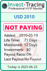 HYIP Monitor-Invest-Tracing.com