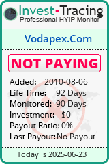 Monitored by Invest-Tracing.com HYIP Monitor-Invest-Tracing.com