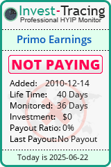 Monitored by Invest-Tracing.com HYIP Monitor-Invest-Tracing.com