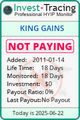 Monitored by Invest-Tracing.com HYIP Monitor-Invest-Tracing.com