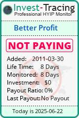HYIP Monitor-Invest-Tracing.com