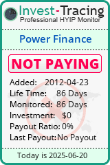 Monitored by Invest-Tracing.com HYIP Monitor-Invest-Tracing.com