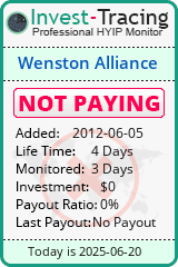 Monitored by Invest-Tracing.com HYIP Monitor-Invest-Tracing.com