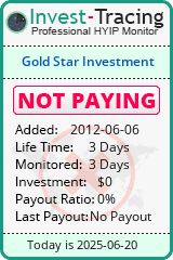 Monitored by Invest-Tracing.com HYIP Monitor-Invest-Tracing.com