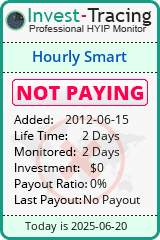 Monitored by Invest-Tracing.com HYIP Monitor-Invest-Tracing.com