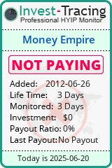 Monitored by Invest-Tracing.com HYIP Monitor-Invest-Tracing.com