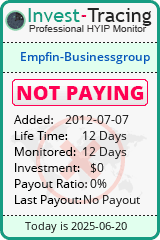 Monitored by Invest-Tracing.com HYIP Monitor-Invest-Tracing.com