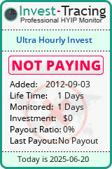 Monitored by Invest-Tracing.com HYIP Monitor-Invest-Tracing.com
