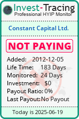 Monitored by Invest-Tracing.com HYIP Monitor-Invest-Tracing.com