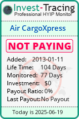 Monitored by Invest-Tracing.com HYIP Monitor-Invest-Tracing.com
