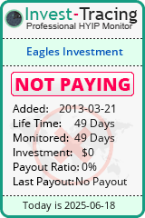 Monitored by Invest-Tracing.com HYIP Monitor-Invest-Tracing.com