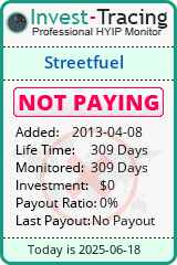 Monitored by Invest-Tracing.com HYIP Monitor-Invest-Tracing.com