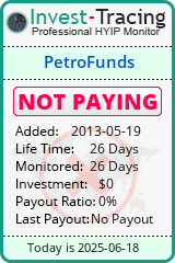 Monitored by Invest-Tracing.com HYIP Monitor-Invest-Tracing.com