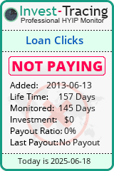 Monitored by Invest-Tracing.com HYIP Monitor-Invest-Tracing.com