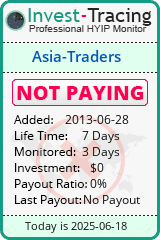 Monitored by Invest-Tracing.com HYIP Monitor-Invest-Tracing.com