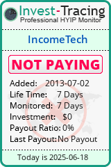 Monitored by Invest-Tracing.com HYIP Monitor-Invest-Tracing.com
