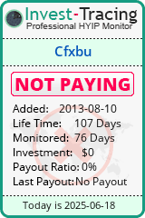 Monitored by Invest-Tracing.com HYIP Monitor-Invest-Tracing.com