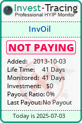 Monitored by Invest-Tracing.com HYIP Monitor-Invest-Tracing.com