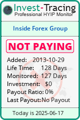 Monitored by Invest-Tracing.com HYIP Monitor-Invest-Tracing.com
