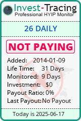 Monitored by Invest-Tracing.com HYIP Monitor-Invest-Tracing.com