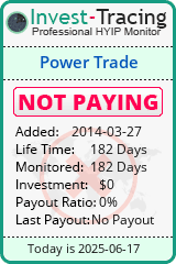 Monitored by Invest-Tracing.com HYIP Monitor-Invest-Tracing.com