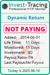 Monitored by Invest-Tracing.com HYIP Monitor-Invest-Tracing.com