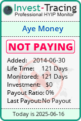 Monitored by Invest-Tracing.com HYIP Monitor-Invest-Tracing.com