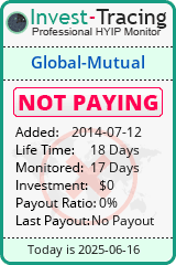 Monitored by Invest-Tracing.com HYIP Monitor-Invest-Tracing.com