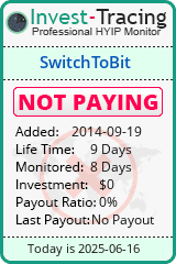 Monitored by Invest-Tracing.com HYIP Monitor-Invest-Tracing.com