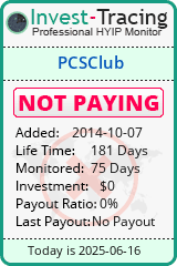 Monitored by Invest-Tracing.com HYIP Monitor-Invest-Tracing.com
