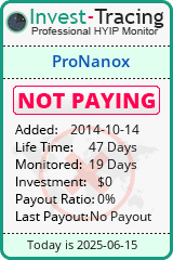 Monitored by Invest-Tracing.com HYIP Monitor-Invest-Tracing.com