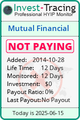 Monitored by Invest-Tracing.com HYIP Monitor-Invest-Tracing.com