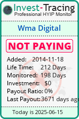 Monitored by Invest-Tracing.com HYIP Monitor-Invest-Tracing.com