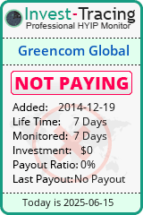 Monitored by Invest-Tracing.com HYIP Monitor-Invest-Tracing.com