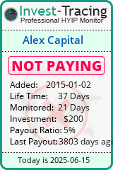 Monitored by Invest-Tracing.com HYIP Monitor-Invest-Tracing.com