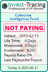 Monitored by Invest-Tracing.com HYIP Monitor-Invest-Tracing.com