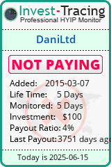 Monitored by Invest-Tracing.com HYIP Monitor-Invest-Tracing.com